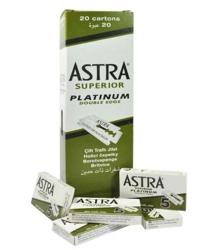 Astra Superior Platinum Tıraş Bıçağı, 100lü