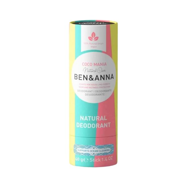 Ben & Anna Coco Mania Natural Deodorant, 40gr