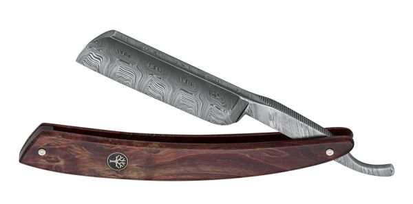 Boker Damascus Straight Razor 6/8