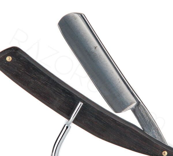 Carl Friedrich Ern Crown & Sword No: 1166 Çelik Ustura, Pelesenk Ağacı Saplı