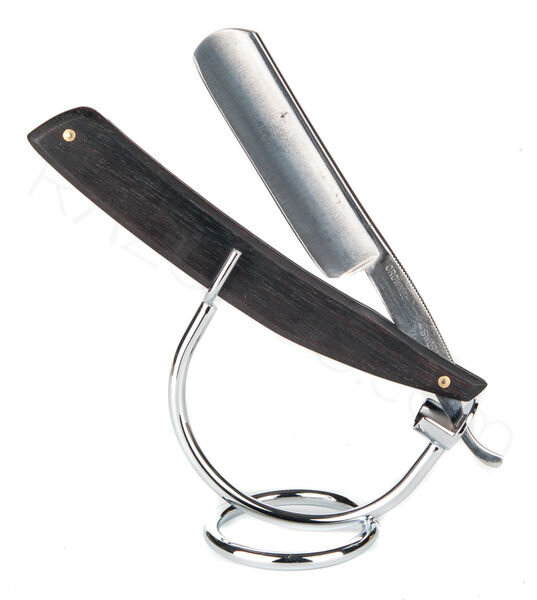 Carl Friedrich Ern Crown & Sword No: 1166 Straight Razor, Palisander Wood