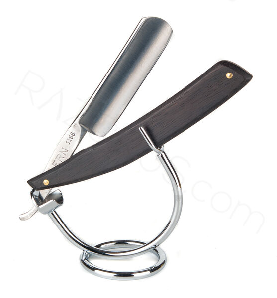 Carl Friedrich Ern Crown & Sword No: 1166 Straight Razor, Palisander Wood