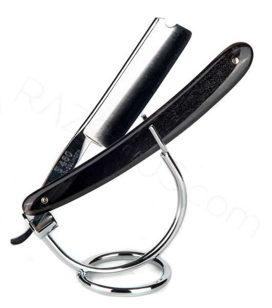 Carl Friedrich Ern Kuroki Straight Razor, Horn