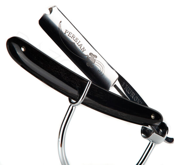 Carl Friedrich Ern Kuroki Straight Razor, Horn