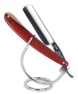 Carl Friedrich Ern No:525 Straight Razor, Cocobolo Wood - Thumbnail