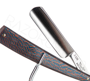 Carl Friedrich Ern S 525 Straight Razor, Stabilized Sycamore Wood - Thumbnail