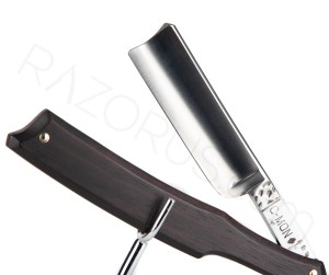 Carl Monkhouse C-Mon Straight Razor, Palisander Wood - Thumbnail