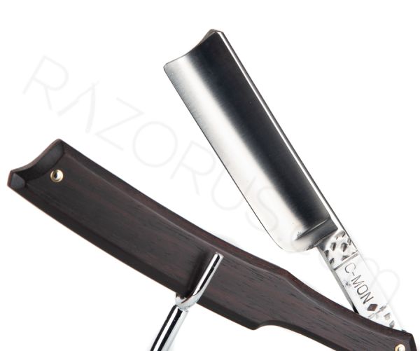 Carl Monkhouse C-Mon Straight Razor, Palisander Wood