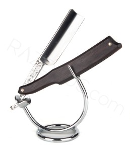 Carl Monkhouse C-Mon Straight Razor, Palisander Wood - Thumbnail