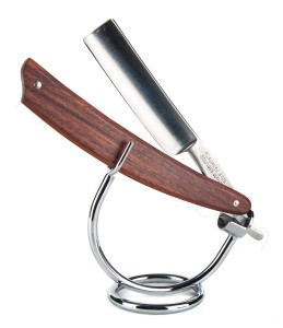 Clauberg Bros Straight Razor, Pau Ferro Wood - Thumbnail