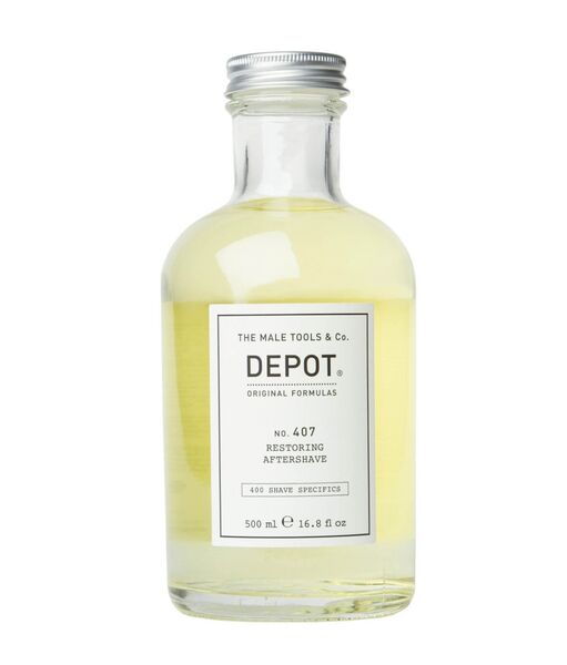 Depot No.407 Tıraş Sonrası Ferahlatıcı Bakım Losyonu, 500ml