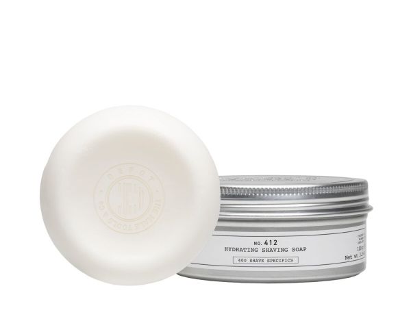 DEPOT No.412 Hydrating Shaving Soap, 100gr