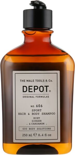 Depot No.606 Sport Hair & Body Shampoo, 250ml