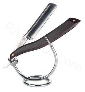 Edmund Bergfeld & Sohn Globusmen Straight Razor, Palisander Wood - Thumbnail