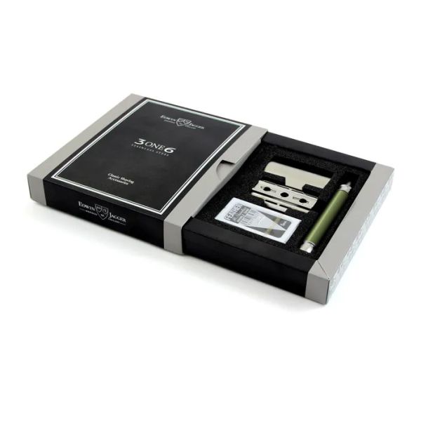 Edwin Jagger 3ONE6 Jiletli Tıraş Makinesi, Haki