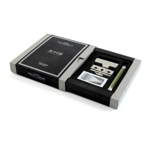 Edwin Jagger 3ONE6 Stainless Steel Safety Razor, Green - Thumbnail