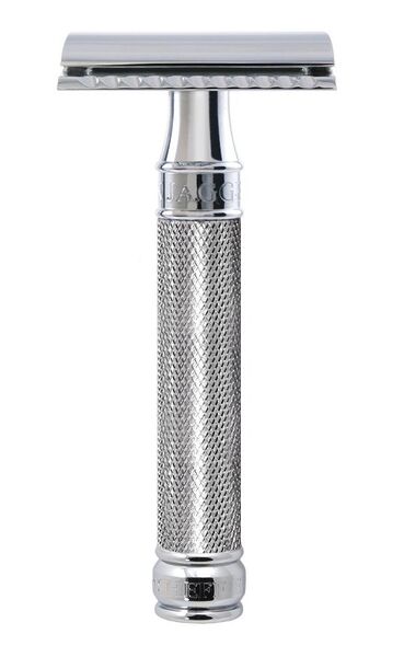 Edwin Jagger Safety Razor Knurled Handle