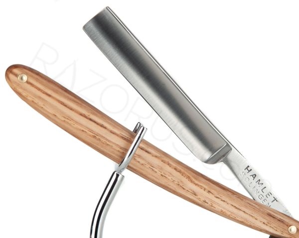 Ernst Pack & Sohne – Hamlet Straight Razor, Beli Wood