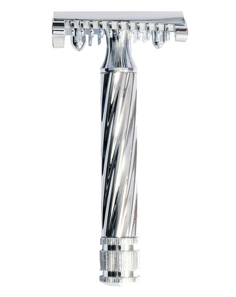 Fatip Grande Slant Safety Razor, Chrome