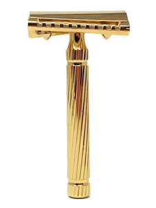 Fatip Piccolo Slant Gentile Safety Razor, Dorato - Thumbnail