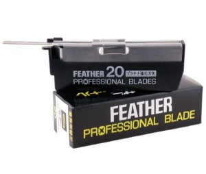 Feather Professional Single Edge Razor Blades, 20pcs pack - Thumbnail