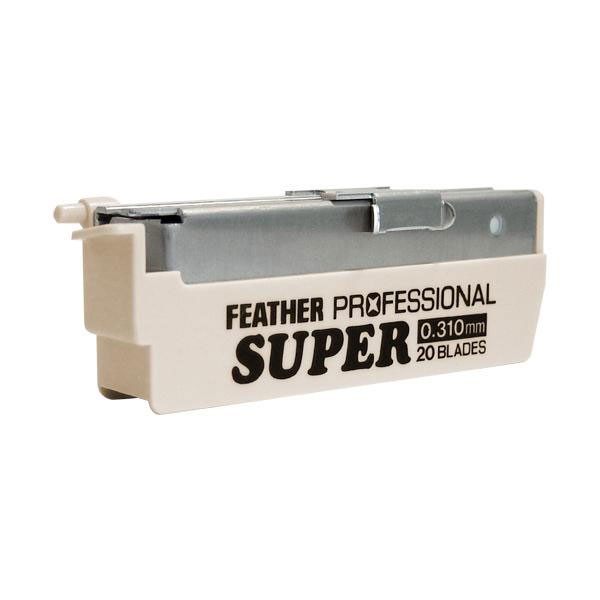 Feather Professional Super Single Edge Razor Blades, 20pcs pack