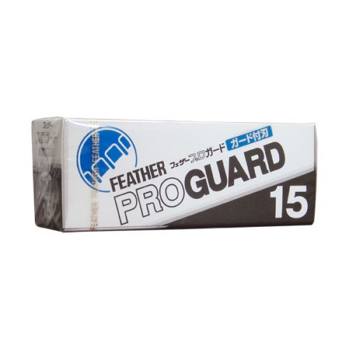 Feather Proguard Single Edge Razor Blades, 15pcs pack
