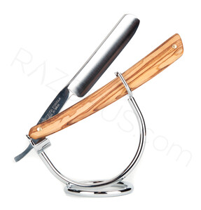 Filarmonica 12 Straight Razor, Olivewood - Thumbnail