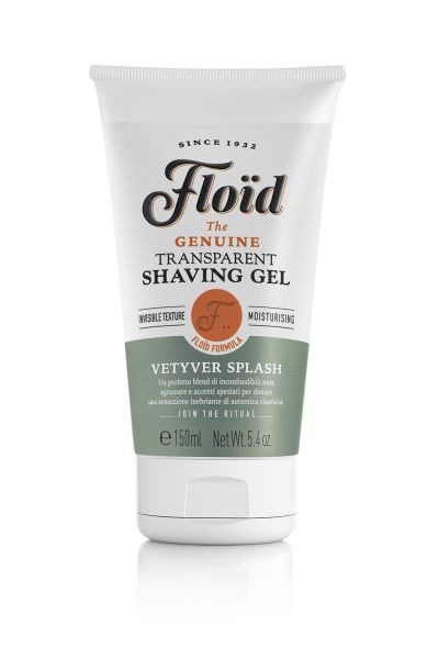 Floid Shaving Gel, Vetyver Splash, 150ml
