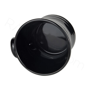 Frank Shaving Porcelain Shaving Bowl, Black - Thumbnail