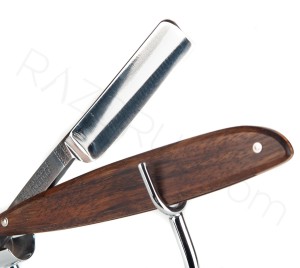 Fried Wilh Engels FWE Special Short Type Straight Razor, Ovangkol Wood - Thumbnail