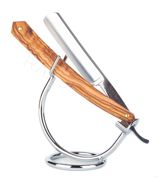 Friedr Baurmann & Sohne Karbono no:950 Straight Razor, Olivewood