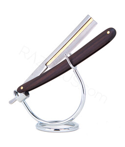 F.W. Soderen & Co Frameback Straight Razor, Indian Rosewood - Thumbnail