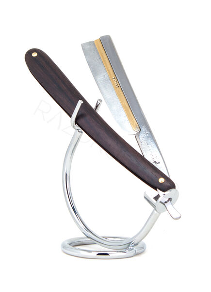 F.W. Soderen & Co Frameback Straight Razor, Indian Rosewood