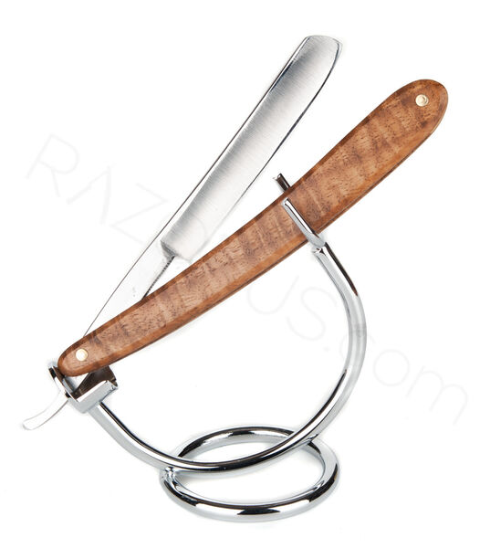 Gebruder Schwarz & Co Straight Razor, Walnut