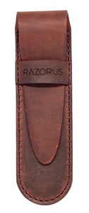 Genuine Leather Straight Razor Sheath - Thumbnail