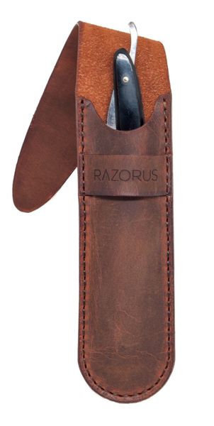 Genuine Leather Straight Razor Sheath