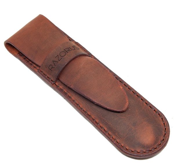 Genuine Leather Straight Razor Sheath