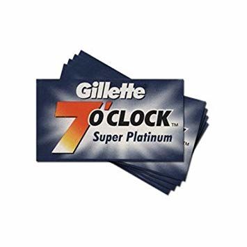 Gillette 7 OClock Super Platinum Tıraş Bıçağı, 5li