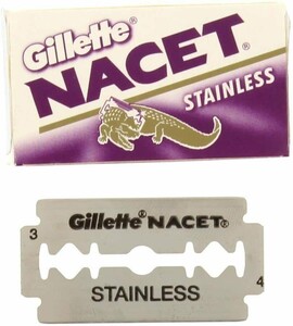 Gillette Nacet Razor Blades, 100pcs - Thumbnail