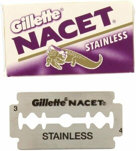 Gillette Nacet Razor Blades, 5pcs - Thumbnail