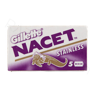 Gillette Nacet Razor Blades, 5pcs - Thumbnail