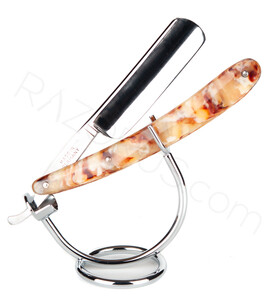 Good Vogue Straight Razor, Celluloid Scales - Thumbnail