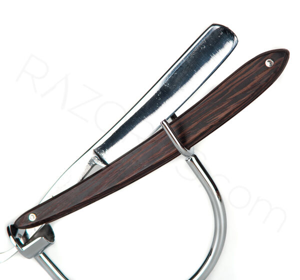 Hamon Fabricant Straight Razor, Wenge Wood