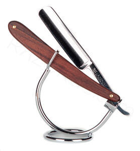 Henckels Friodur Straight Razor, Pau Ferro Wood - Thumbnail