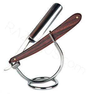 Henckels Friodur Straight Razor, Pau Ferro Wood - Thumbnail