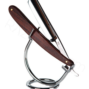 Henckels Friodur Straight Razor, Pau Ferro Wood - Thumbnail