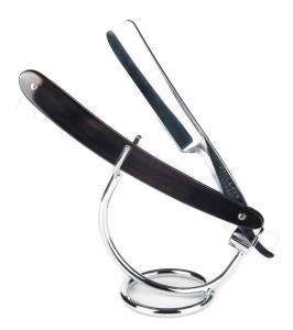 Hill & Son Straight Razor, Buffalo Horn - Thumbnail