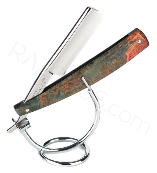 J. A. Henckels Friodur Straight Razor, Stabilized Wood