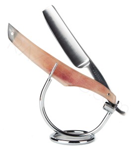 J. C. Hursell Straight Razor, Ram’s Horn - Thumbnail